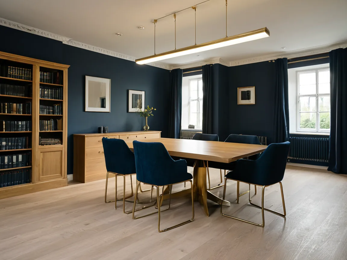 Sala de reuniones del estudio jurídico